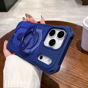 Nuevas Fundas Antigolpes de Cuatro Esquinas para Teléfono, Resistentes <span class=keywords><strong>y</strong></span> Robustas, con Soporte Magnético, para iPhone 17 <span class=keywords><strong>Air</strong></span>/Pro <span class=keywords><strong>Max</strong></span> - Product Image 4