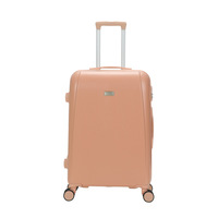 Valise à roulettes de luxe avec logo personnalisé en gros, valise à roulettes ultra légère, valise de voyage anti-rayures