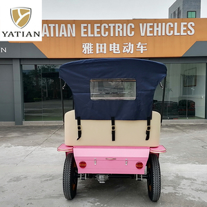 Auto Clásico Convertible Retro Vintage para Viajes de Placer y Turismo, con 3 Años de Garantía, 5 Asientos y Batería de 48V - Product Image 5