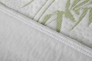 แผ่นรองนอนกันน้ำ ผลิตจากโรงงานจีน แบบ OEM ป้องกันภูมิแพ้ ระบายความร้อน 230gsm ผ้าถักลายแจ็คการ์ดจากใยไผ่ - Product Image 5