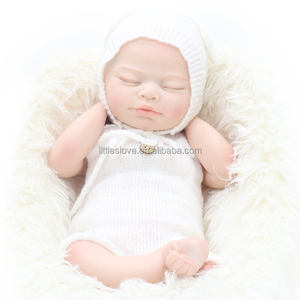 Muñeco Bebé <span class=keywords><strong>Reborn</strong></span> de Silicona Sólida de 20 Pulgadas, Suave, para Dormir, con Venas Visibles, <span class=keywords><strong>Sin</strong></span> Cabello, Juguete DIY de Moda - Product Image 4