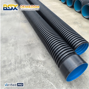 Tubi di Drenaggio <span class=keywords><strong>in</strong></span> HDPE a Doppia Parete Corrugata da 12, 16, 18, 23, 30 Pollici, Tubi <span class=keywords><strong>in</strong></span> Plastica HDPE - Product Image 6
