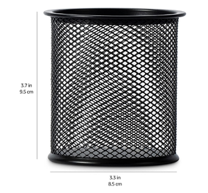 <b>Wire</b> Mesh Office Pen Cup Pencil Holder Organizer - Product Image 2