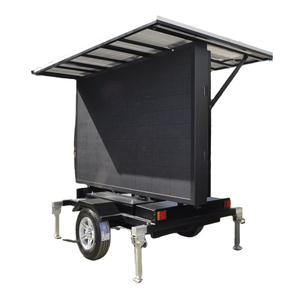 Señal de Tráfico Personalizada con Panel Solar para Mensajes Variables de Advertencia de Tráfico - Product Image 1