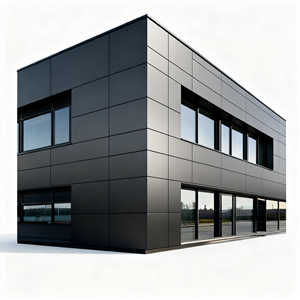 Free Sample 6mm Fire‑Resistant Aluminum Composite <b>Panel</b> China Manufacture Outdoor Exterior Wall Building Material - Product Image 2