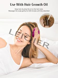 Cepillo de Silicona Suave con Logotipo Personalizado, Masajeador de Cuero Cabelludo, Eliminador de Caspa, para Todo Tipo de Cabello, Exfoliante Capilar - Product Image 5