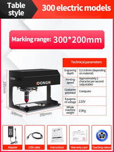 Machine de marquage pneumatique de bureau à écran tactile pour la gravure sur métal, acier inoxydable et aluminium - Product Image 4