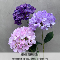 Meilleures ventes 2026 : Fleurs artificielles Hortensia et Lotus à toucher réel, tige unique, pour mariages, Saint-Valentin et décorations intérieures