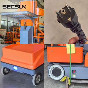 SECSUN Order pemetik angkat elektrik, 3 Meter 4 Meter 5 Meter 6 Meter 300kg Platform pengangkat udara elektrik dengan palet - Product Image 5