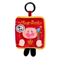 Étui pour écouteurs en peluche authentique Kepelon Meizai modèle 2025, rembourrage en coton PP, styles Danse du Lion et Maison Hantée, design Herbe de Feu