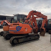 Excavatrice Hitachi ZX75US d'occasion en bon état, mini-excavatrice à prix bas, performances exceptionnelles