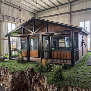 <b>Sandwich</b> <b>Panel</b> Frame Kit Modern Design Breathable Container House Bedroom Entry Workshop Hall Living Room Villa Outdoor Use - Product Image 5