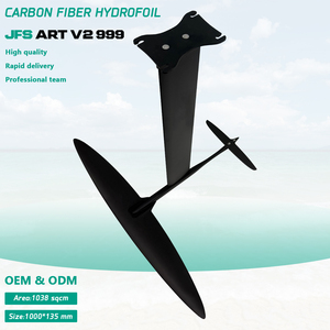 JFS ART V2 999 Unisex Carbon Fiber Aluminum Hydrofoil for SUP Ocean Waters-Includes Bag & Screws ART V2 999 Innovative Hydrofoil - Product Image 1