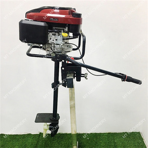Nouveau moteur hors-bord à essence CDHB MT-C003 4 temps 196cc 10HP avec réservoir de carburant de 1800 ml et hélice de 180 mm pour rénovation/amélioration - Product Image 2