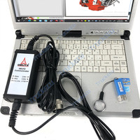 Ordenador portátil C2 para controladores DECOM de motor diésel DEUTZ serdia4.0 serdia 2010 key dongle level6 software Eqotorq sistema de diagnóstico