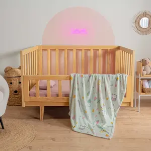 Manta Ligera para Cuna Happy Vianney, Textil, 0-3 Años, Diseño Moderno para Cunas de Bebé - Product Image 3