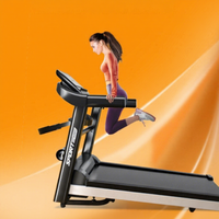 Tapis roulant intelligent pliable pour usage domestique, avec inclinaison réglable et design amortissant pour l'exercice et la remise en forme