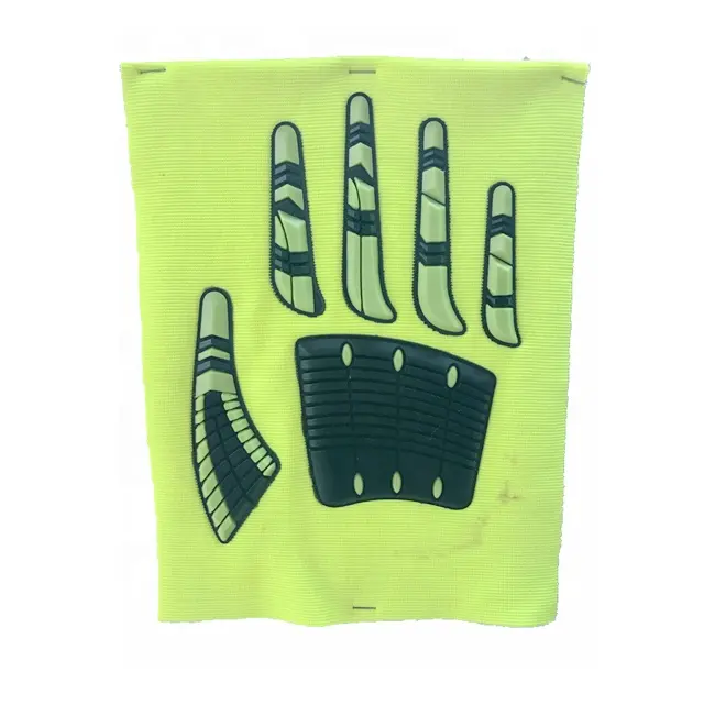 Accessoire de gant, patch tpr de soudure sonique, logo personnalisé de marque, tissu de liaison
