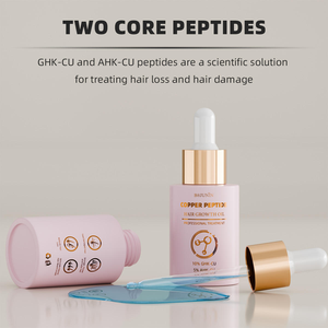 Özel Marka Vegan Doğal Organik Saç Dökülmesini Önleyici ve Yeniden Çıkaran Esansiyel Yağ Biberiye Bakır Peptit Saç Onarıcı Yağ Kontrolü - Product Image 5