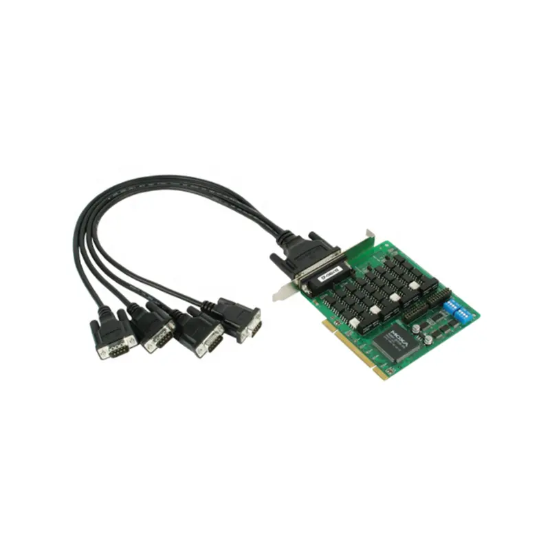 Moxa CP-118U-I บอร์ดแบบอนุกรม PCI 8พอร์ต RS-232/422/485แบบสากลที่มีการแยกแสง
