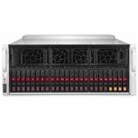 Server GPU 4124GS 4U Dual EPYC 7003 8x GPU Lebar Ganda 32 DIMM 8TB 24 Bay