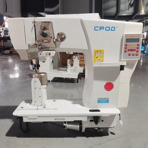 QK-591 Automatische Computergesteuerte Einnadel-Rollfuß-Säulenindustrienähmaschine mit Doppelsteppstich - Product Image 3