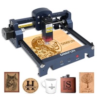 Machine de gravure à diode refroidie par air NEJE haute précision, facile à utiliser, type portique, pour DXF, pierre, caoutchouc, bois, cuir, métal, verre