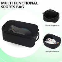 Sac à chaussures en maille personnalisé, respirant, imperméable, sac à chaussures de sublimation, sac de rangement pour bottes, sac de sport, sports de plein air, sac à chaussures de voyage pour hommes