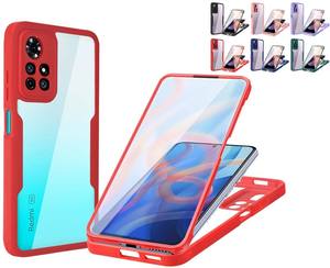 Custodia per PC ibrido 360 protezione completa TPU per <span class=keywords><strong>Xiaomi</strong></span> 11T 11 Pro <span class=keywords><strong>10</strong></span> <span class=keywords><strong>Lite</strong></span> 5G <span class=keywords><strong>Note</strong></span> <span class=keywords><strong>10</strong></span> <span class=keywords><strong>10</strong></span> 10S POCO X3 Pro NFC Redmi 9 9C Cover MIC - Product Image 2