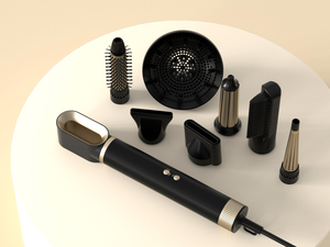 Máy làm xoăn và duỗi tóc tự động 11 trong 1 không chổi than, cảm ứng nhiệt NTC, ion âm, máy tạo kiểu tóc nóng một bước, máy sấy tóc chuyên nghiệp - Product Image 4