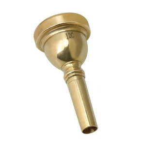 Embouchure de <span class=keywords><strong>trombone</strong></span> alto 12C Embouchure de <span class=keywords><strong>trombone</strong></span> de haute qualité Accessoires d'instruments à vent <span class=keywords><strong>en</strong></span> or argenté - Product Image 1