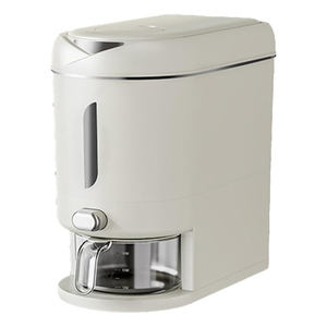 Contenedor de Plástico Hermético a Prueba de Insectos y Humedad con Tapa y Vaso Medidor para Arroz y Granos - Accesorio de Cocina - Product Image 1