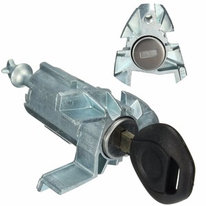 Bmw X5 E53 Door <b>Lock</b> <b>Cylinder</b> 51217035421 Steel Cylindrical <b>Lock</b> With 2 Keys Left Drive - Product Image 5