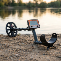 GOLDFORCE F19 Détecteur de métaux en or pour enfants-Conception étanche et écran LCD, parfait pour les aventures de détection junior