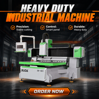 Machine de gravure CNC S6-2513 avec table à vide, broche ATC 7,5 kW et entraînement à vis à billes THK