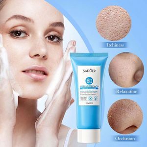 Eyeliner <span class=keywords><strong>waterproof</strong></span> OEM Sadoer 8D à l'acide hyaluronique, anti-rides, raffermissant, hydratant, <span class=keywords><strong>lait</strong></span> nettoyant doux - Product Image 2
