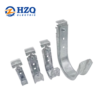 J Hook dengan palu di Beam Clamp Flange klip