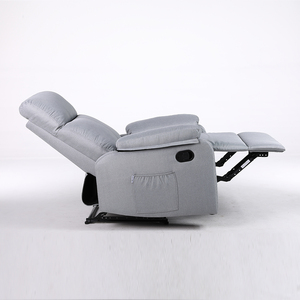 เฟอร์นิเจอร์ห้องนั่งเล่น เก้าอี้โซฟาปรับเอนด้วยมือสุดหรู เก้าอี้พักผ่อนแบบเดี่ยว โซฟาปรับเอนด้วยการผลักหลัง - Product Image 6