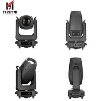 Projecteur à faisceau mobile LED haute puissance 3 en 1 800W RGBW, lumière pleine couleur, découpe de motifs, contrôle DMX512 pour scène et fête