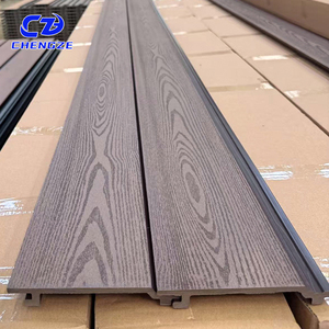 Panel de Pared Exterior Impermeable WPC para Hotel y Villa, Diseño Moderno con Texturas, Fácil Instalación, 156x21mm - Product Image 2