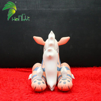 2025 Hongyi PVC gonflable chien grinçant personnalisé piscine Sph renard gonflable Husky