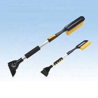 Brosse à neige multifonction écologique avec grattoir à glace - Vente flash