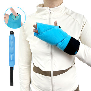 Attelle de poignet réutilisable à gel chaud et froid pour soulager la douleur - Compresse de glace compressive pour le syndrome du canal carpien, la tendinite et les blessures sportives - Product Image 3