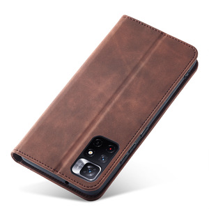 Étui <span class=keywords><strong>de</strong></span> <span class=keywords><strong>protection</strong></span> antichoc intégral à 360° pour <span class=keywords><strong>Redmi</strong></span> <span class=keywords><strong>Note</strong></span> 15 14 13 12 11 Pro 5G Plus, fermeture magnétique, style vintage professionnel - Product Image 4