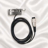 Transducteur de déplacement inductif à profil mince 0,8 mm E17, sonde élastique de remplacement pour Multi-Check, protection IP65, câble de 2 m