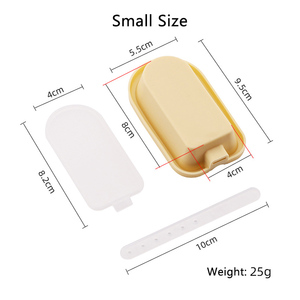 Küchen-Silikon-Eisformen für hausgemachtes Eis, Eis am Stiel-Formen mit Stiel und Deckel - Product Image 5