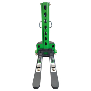 半電気式便利なフォークリフト500kg 1000kg 700kg 1500kg自動装填式スタッカーローディングトラック - Product Image 1