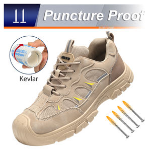Chaussures de sécurité JIANKUN 2025 – Nouveauté, pointe en acier, anti-perforation, légères, respirantes, pour homme – Idéales pour l'été - Product Image 4