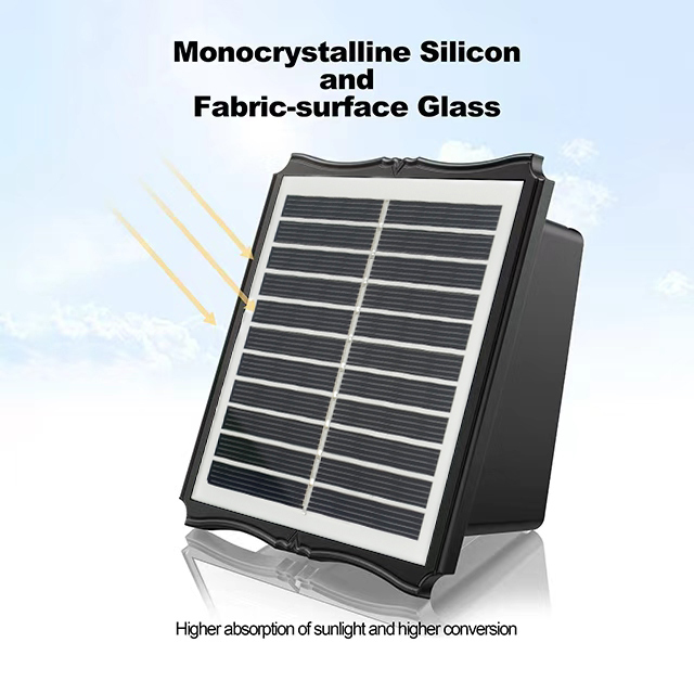 Waterproof IP65 Warm White Dusk To Dawn Solar Deck Step Lamp Outdoor Backyard Fence Retaining Wall Light · image 4