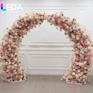 Arreglo de Flores Artificiales LEDA, Color Rosa, para Decoración de Arcos de Boda, Fondo, Escenario, Ventana - Product Image 1